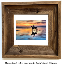 horse trail rides near me in Rock Island, Illinois